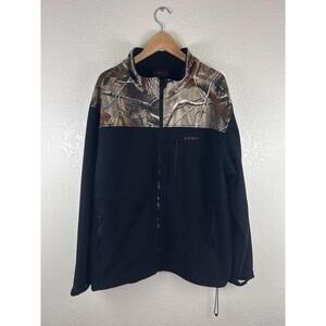 Habit Realtree camouflage solid black fleece